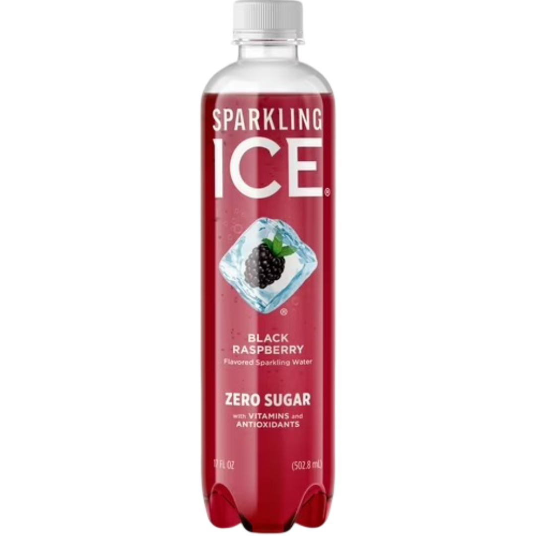Sparkling Ice Naturally Flavored Sparkling Water, Black Raspberry 17 fl oz