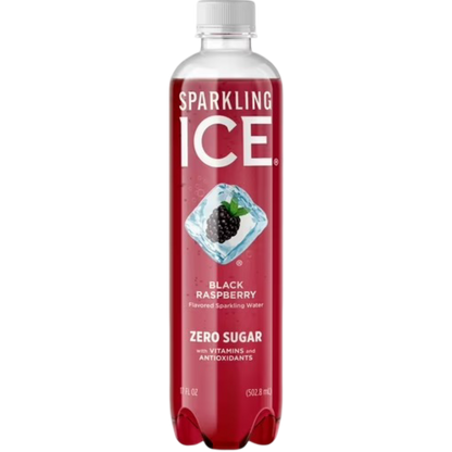 Sparkling Ice Naturally Flavored Sparkling Water, Black Raspberry 17 fl oz