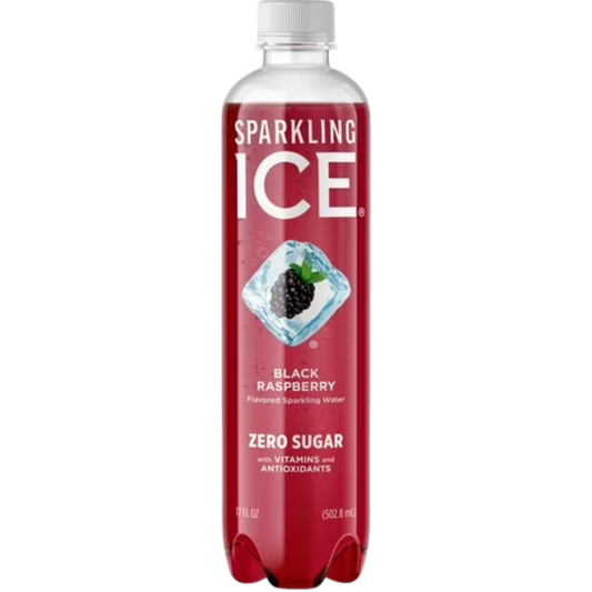 Sparkling Ice Naturally Flavored Sparkling Water, Black Raspberry 17 fl oz