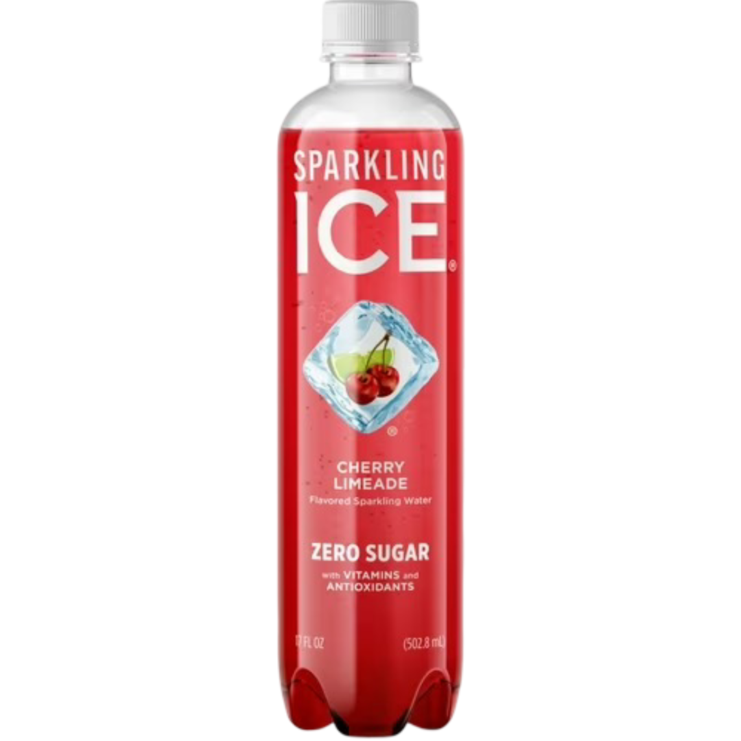 Sparkling Ice Naturally Flavored Sparkling Water, Cherry Limeade, 17 fl oz