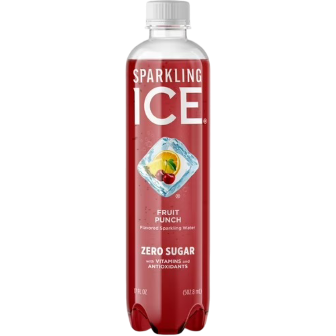Sparkling Ice Fruit Punch Sparkling Water, 17 fl oz