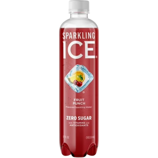 Sparkling Ice Fruit Punch Sparkling Water, 17 fl oz