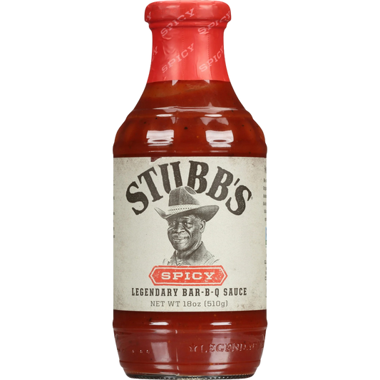 Stubb's Gluten Free Spicy Barbecue BBQ Sauce, 18oz