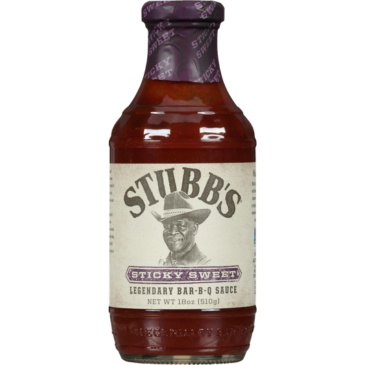 Stubb's Gluten Free Sticky Sweet Barbecue BBQ Sauce, 18oz
