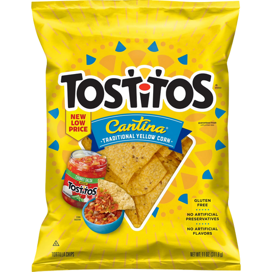 Tostitos Traditional Cantina Tortilla Chips, 11 oz