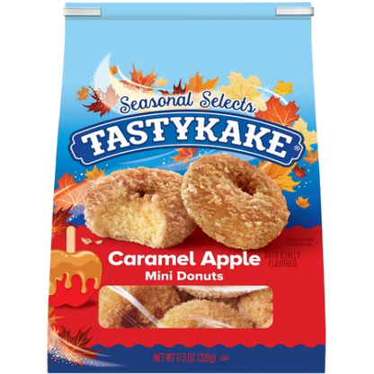 Tastykake Caramel Apple Flavored Mini Donuts, 11.5 oz
