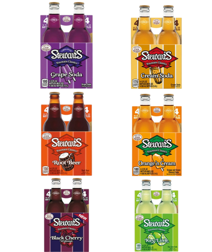 Stewart's Original Soda - Pick & Choose 4-Packs - Bulk Discounts