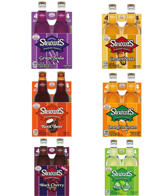 Stewart's Original Soda - Pick & Choose 4-Packs - Bulk Discounts