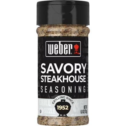 Weber Savory Steakhouse Seasoning Blend, 6.1oz