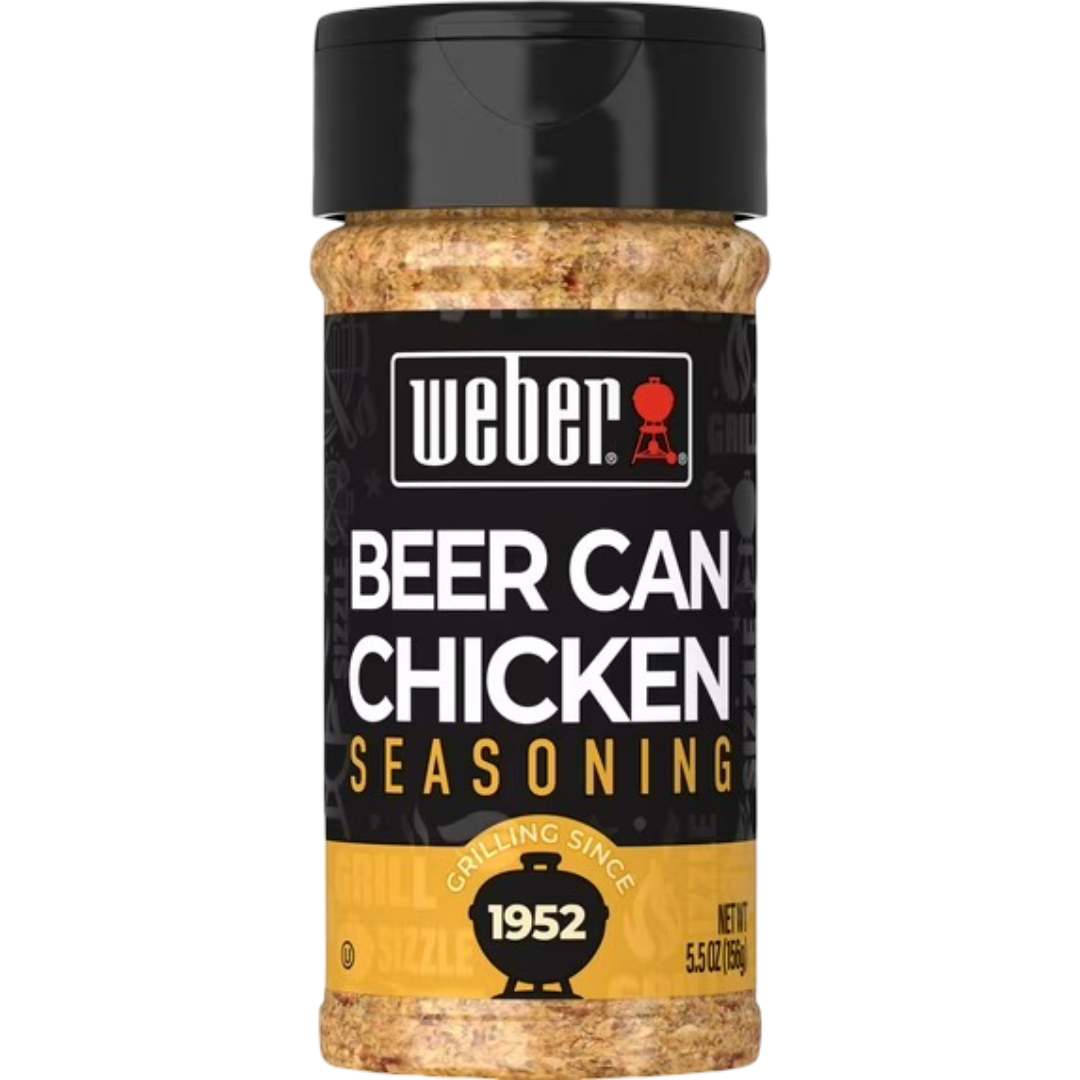 Weber Beer Can Chicken Seasoning, Gluten Free, 5.5oz