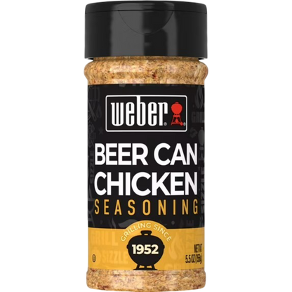 Weber Beer Can Chicken Seasoning, Gluten Free, 5.5oz