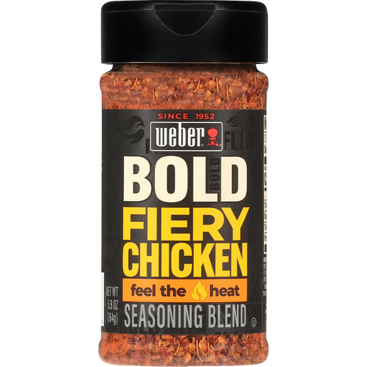 Weber BOLD Fiery Chicken Seasonin Blend, 5.8oz
