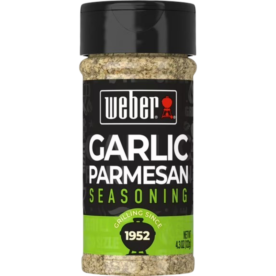 Weber Garlic Parmesan Seasoning, Gluten Free, 4.3oz