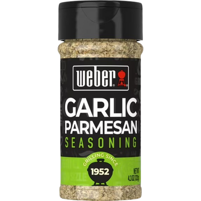 Weber Garlic Parmesan Seasoning, Gluten Free, 4.3oz