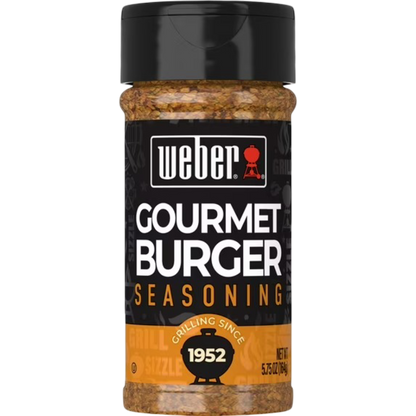 Weber Gourmet Burger Seasoning, 5.75oz
