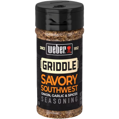 Weber Griddle Savory Southwest Spices Seasoning Blend, 5.6 oz