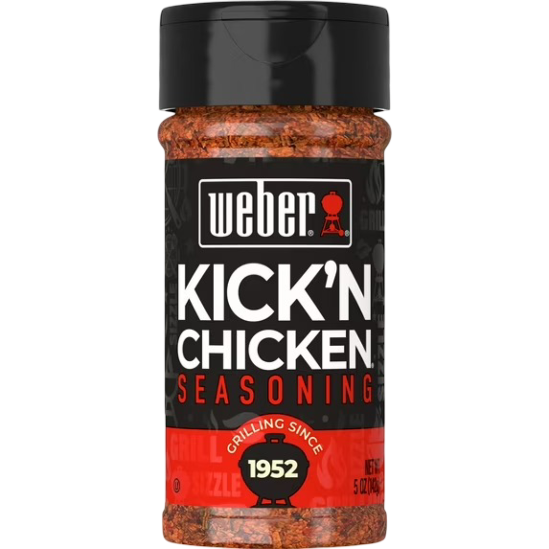 Weber Kick'n Chicken Seasoning, Gluten Free, 5oz