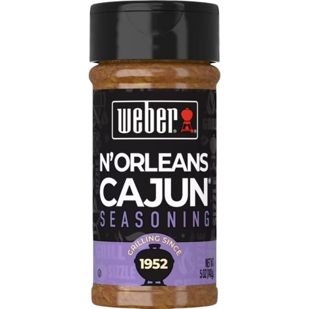 Weber N'Orleans Cajun Seasoning, Gluten Free, 5oz