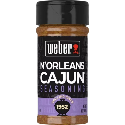 Weber N'Orleans Cajun Seasoning, Gluten Free, 5oz