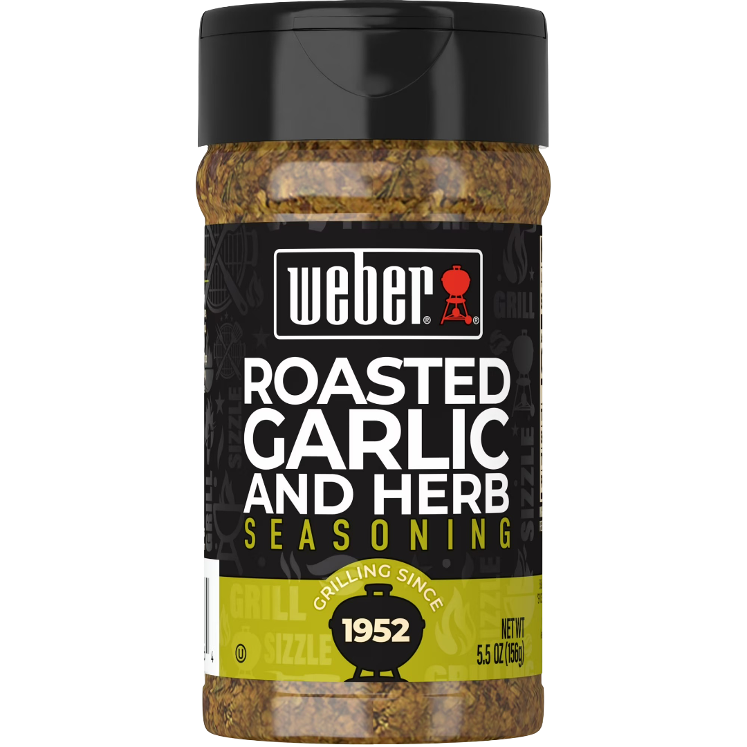 Weber Roasted Garlic & Herb Seasoning, 5.5oz