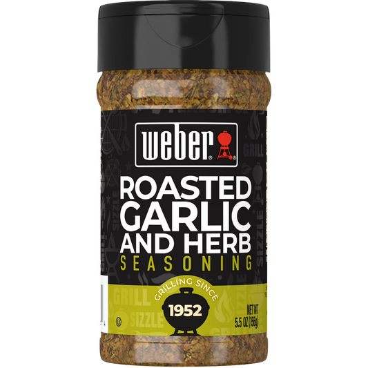 Weber Roasted Garlic & Herb Seasoning, 5.5oz