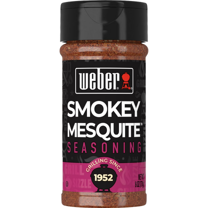 Weber Smokey Mesquite Seasoning, Gluten Free, 6oz