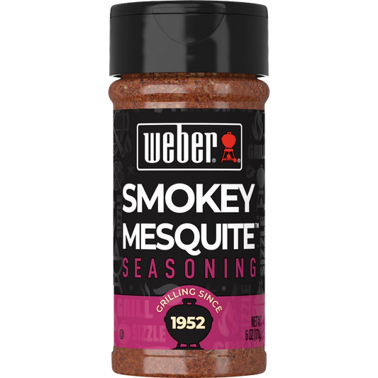 Weber Smokey Mesquite Seasoning, Gluten Free, 6oz