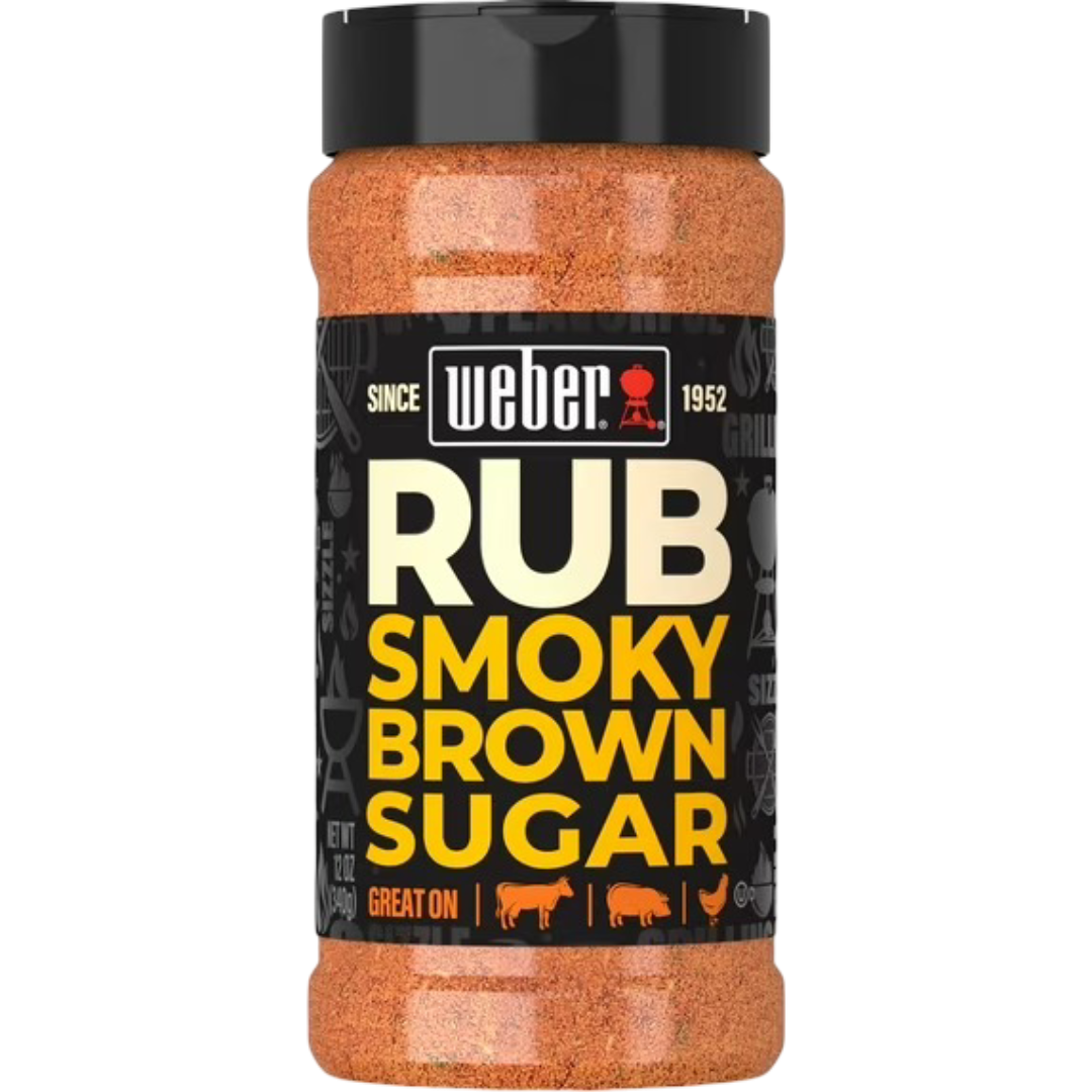 Weber Smoky Brown Sugar Dry Rub, 12oz