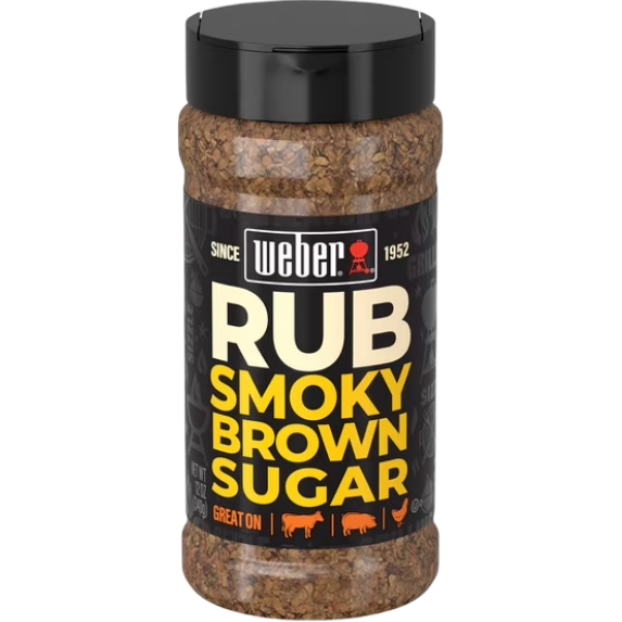 Weber Smoky Brown Sugar Dry Rub, 12oz