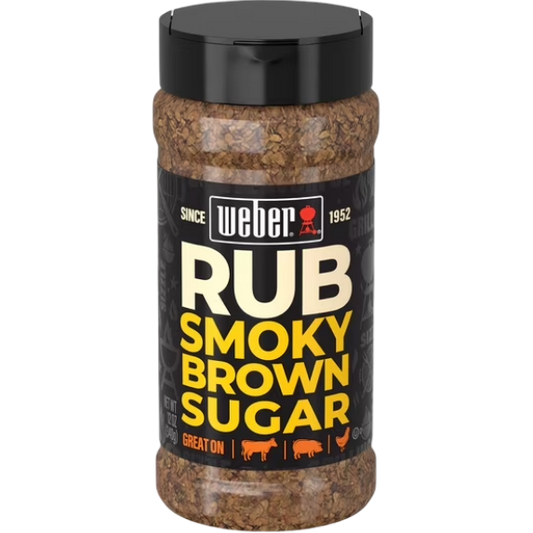 Weber Smoky Brown Sugar Dry Rub, 12oz