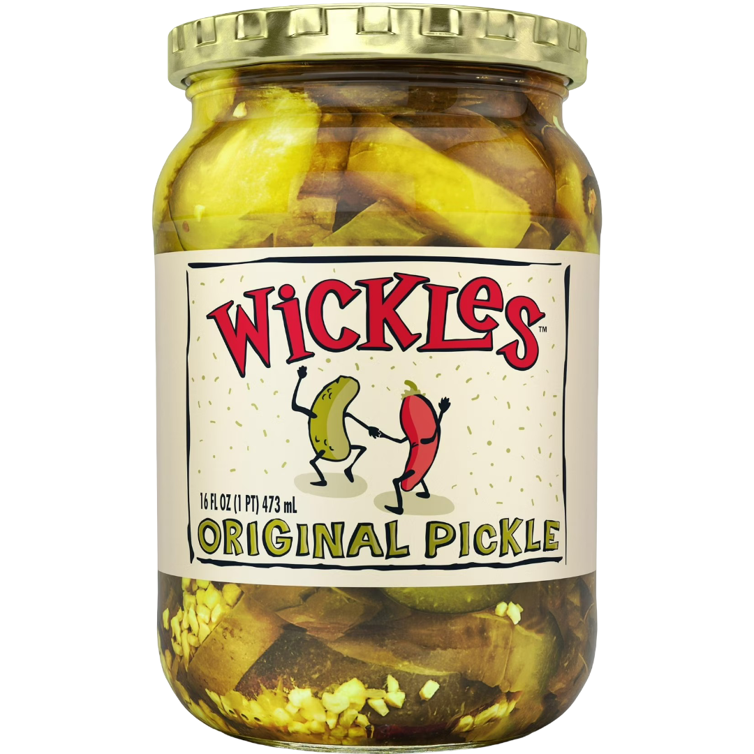 Wickles Original Pickle Slices, 16 fl oz
