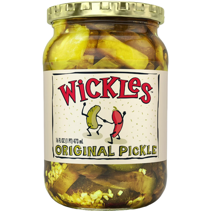 Wickles Original Pickle Slices, 16 fl oz