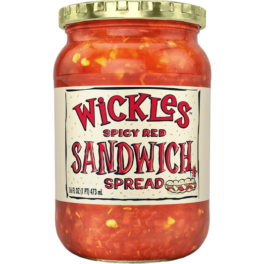 Wickles Spicy Red Sandwich Spread, 16 fl oz