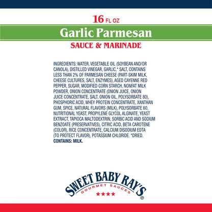 Sweet Baby Ray's Garlic Parmesan Sauce & Marinade, 16 fl oz