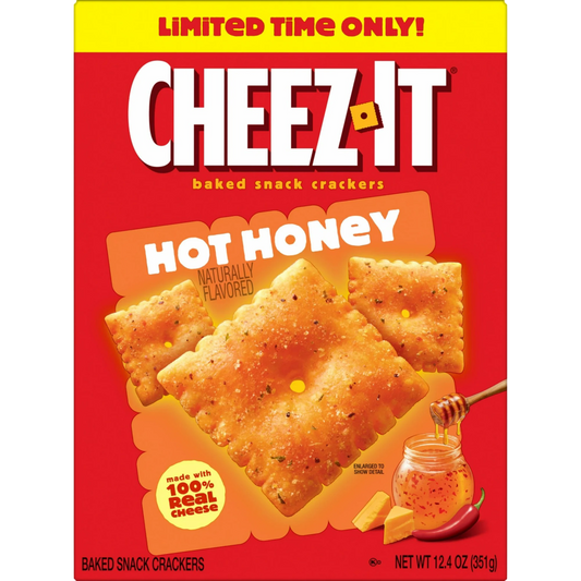 Cheez-It Hot Honey Baked Snack Crackers 12.4 oz
