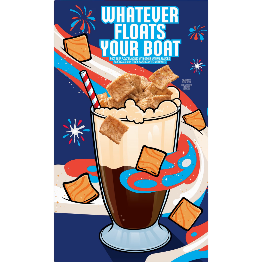 Cinnamon Toast Crunch Root Beer Float Flavored Family Size Cereal, 18.8 oz