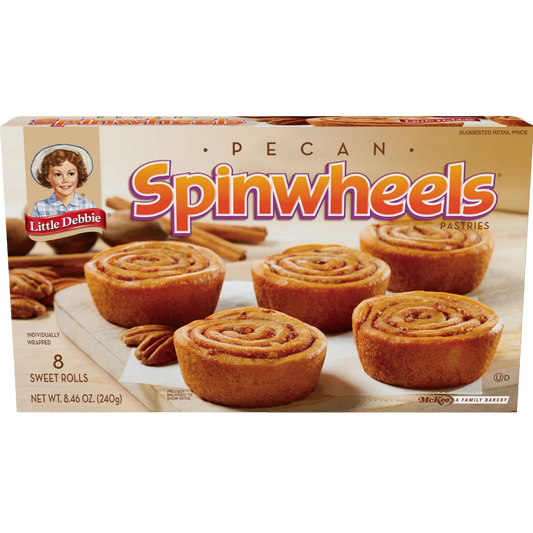 Little Debbie Pecan Spinwheels Sweet Rolls, 8.46 oz