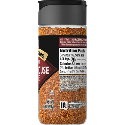 McCormick Grill Mates Gluten Free Smokehouse Maple Seasoning, 3.5oz