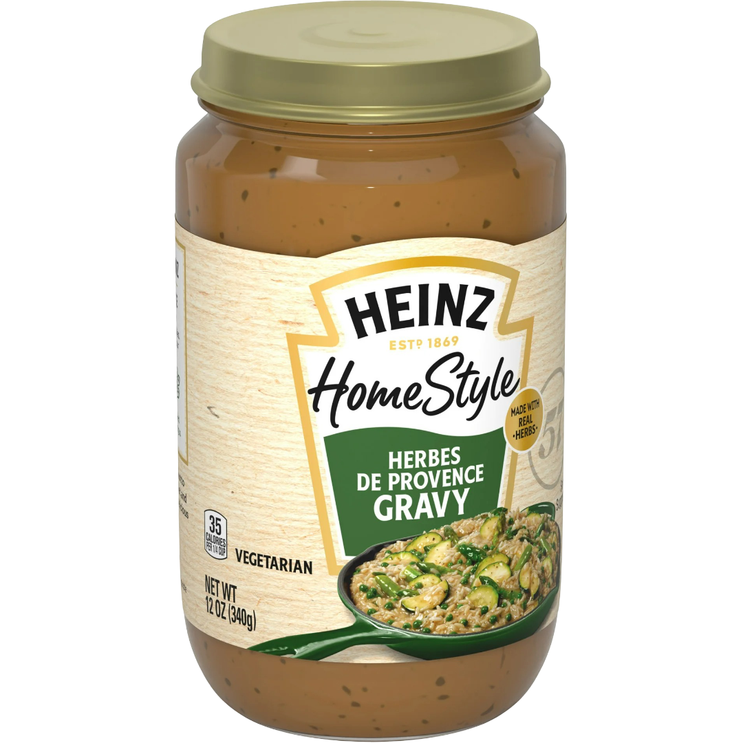Heinz HomeStyle Herbes de Provence Gravy, Fish-free, 12 oz
