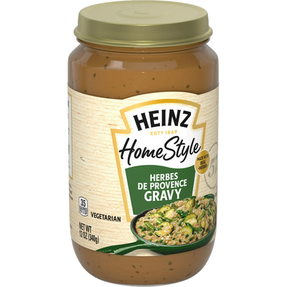 Heinz HomeStyle Herbes de Provence Gravy, Fish-free, 12 oz