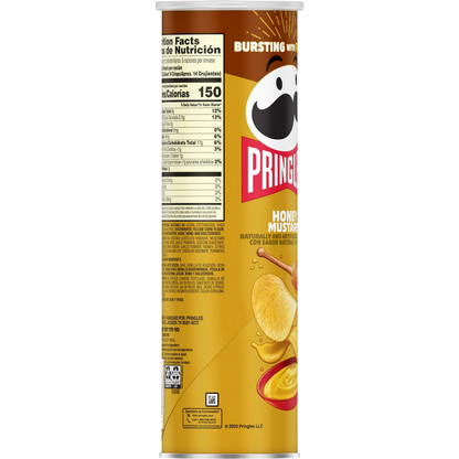 Pringles Honey Mustard Potato Crisps Chips, 5.5oz