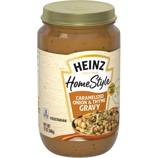 Heinz HomeStyle Caramelized Onion & Thyme Gravy, 12oz