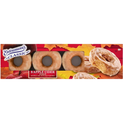 Entenmann's Classic Apple Cider Donuts, 14.5 oz