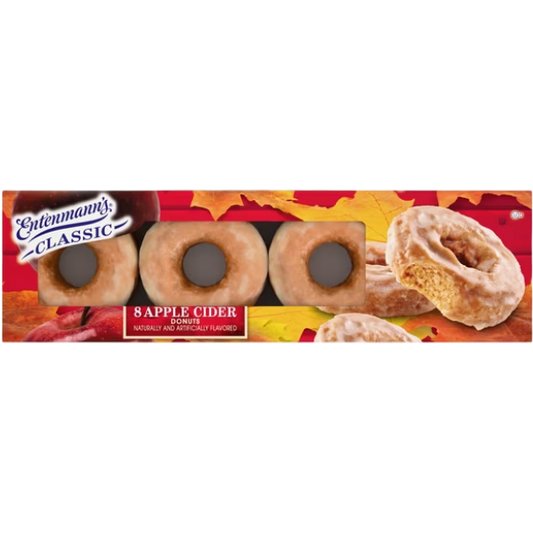 Entenmann's Classic Apple Cider Donuts, 14.5 oz