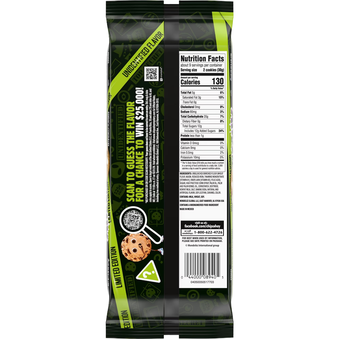 CHIPS AHOY! Chewy Mystery Glitch Cookies, Limited Edition, 9.58 oz