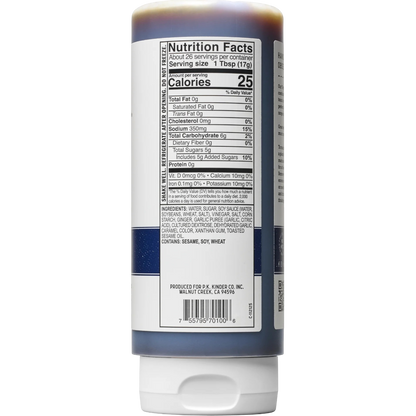 Kinder's Teriyaki Marinade with Garlic & Ginger, 15.5oz