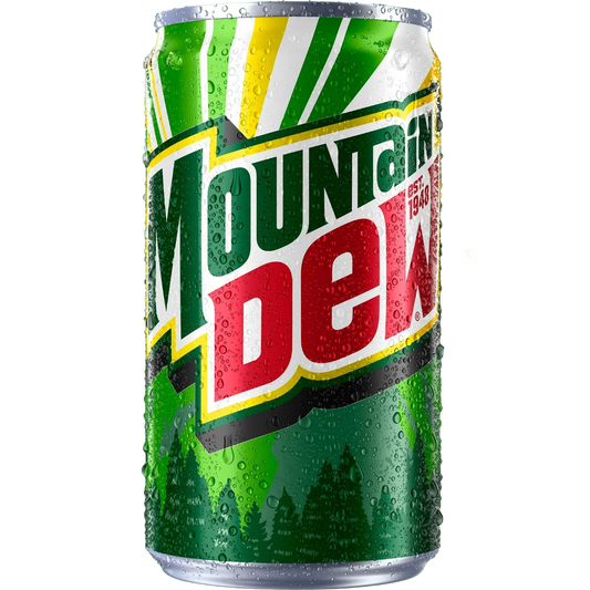 Mountain Dew Citrus Soda Mini 7.5oz Can Unopened - New 2025 Design