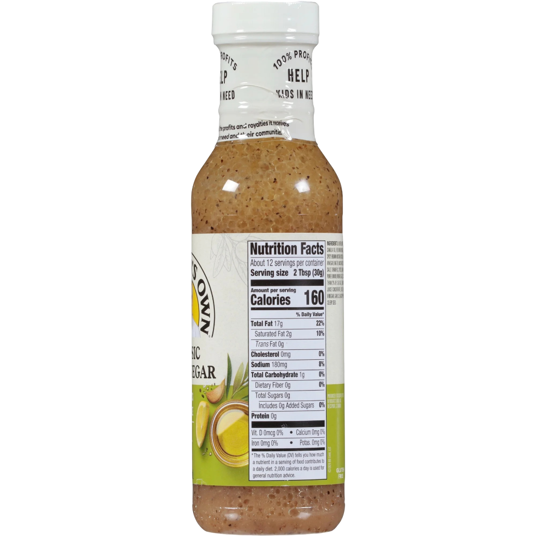 Newman's Own Classic Oil & Vinegar Dressing, 12 fl oz