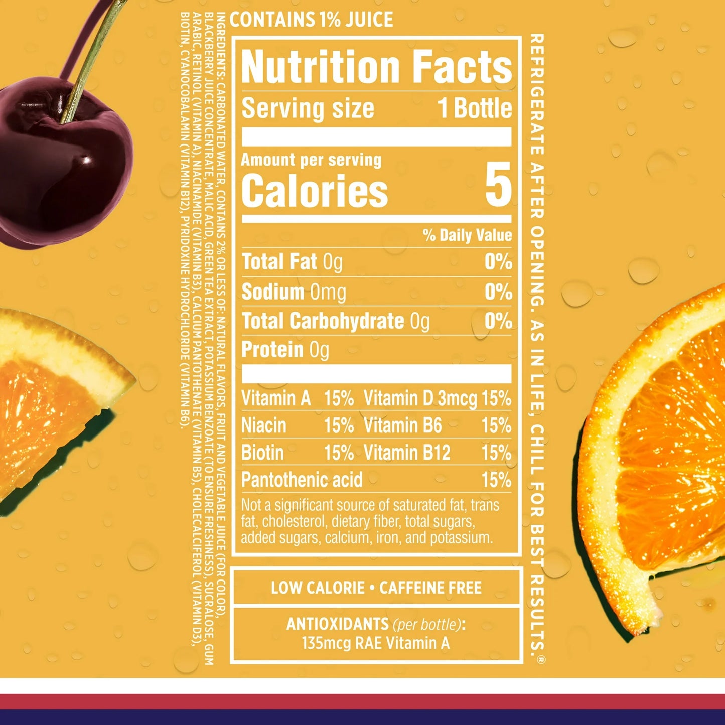 Sparkling Ice Fruit Punch Sparkling Water, 17 fl oz