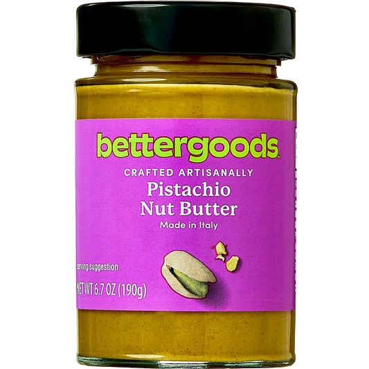 bettergoods Pistachio Nut Butter Spread, 6.7oz, 6 Servings